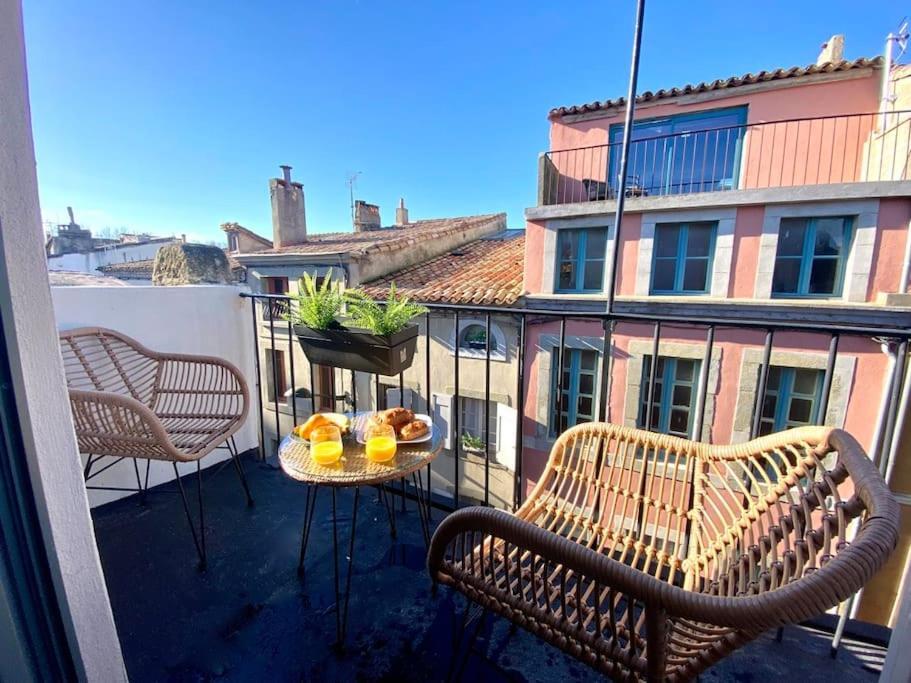 Centr'Halles #3 Terrasse Vue Cathedrale, Clim! Carcasona Exterior foto